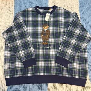 Polo Ralph Lauren “Big&Tall” LS Polo Bear Sweater